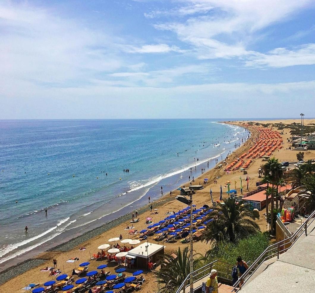 Apartment In The Heart Of Playa Del Ingles San Bartolomé Buitenkant foto